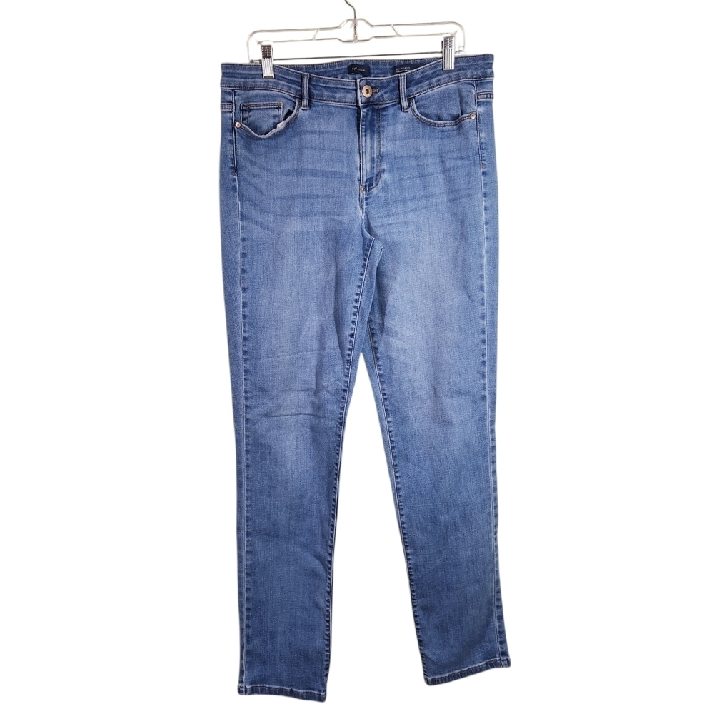 J. Jill Jeans Boyfriend Straight Leg  Ankle, Sz 12